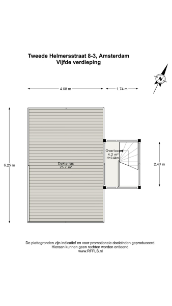 Floor Plan 4 - Tweede Helmersstraat 8 3